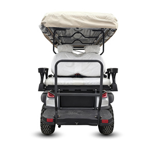 Voiturette de golf électrique BRT 7-8 places avec auvent, vitesse maximale 30 km/h, certifiée CE, autonomie 90 km+, idéale pour les sites touristiques, les hôtels et les navettes de visite. - Product Image 6