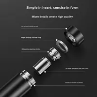 Thermos intelligent avec affichage numérique tactile LED de mesure de la température, en acier inoxydable, séparation du thé de haute valeur