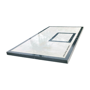Sem medo Outdoor <span class=keywords><strong>Basketball</strong></span> Stand com vidro temperado <span class=keywords><strong>Backboard</strong></span> SMC Fiberglass Wind e Rain Resistant Board - Product Image 5