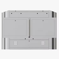 Système de contrôle d'accès automatique pour portail coulissant, barrière de sécurité, tourniquet à bascule pour piétons, moteur sans balais en acier inoxydable
