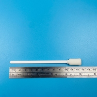 Swab Busa Gagang Putih 125mm - Kepala 12.7x8.8x26mm - 50pcs - untuk Wafer Chuck, Photomask, Reticle & CMP Pad
