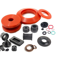 Produits et pièces moulés, pièces en caoutchouc silicone FKM, pièces en caoutchouc NBR, moulage silicone noir de haute qualité, sur mesure, non standard