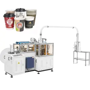 MB-C12 Pakistan 9oz Automatic Disposable Paper Cup Making Machine 80pcs/min Cup Handle Machine