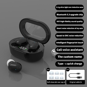 <span class=keywords><strong>Auriculares</strong></span> internos E8S macaron, cascos inalámbricos impermeables con reducción de ruido y pantalla táctil, novedad de 2023 - Product Image 2