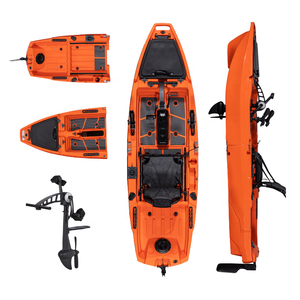 Kayak de Pesca LSF 2025 Nuevo, de una Sola Plaza, Material LLDPE/HDPE, Modular, Desmontable en 2 Piezas, con Pedales - Product Image 3