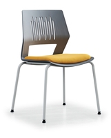 Chaise de formation empilable moderne pour école, bureau, en plastique PP, pour appartement et usage domestique