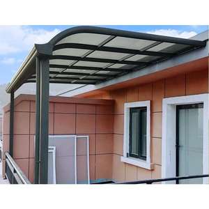 Cadre en aluminium pour l'extérieur, <span class=keywords><strong>auvent</strong></span> <span class=keywords><strong>de</strong></span> balcon en polycarbonate, revêtement <span class=keywords><strong>de</strong></span> patio, OEM, ODM, étanche, 1 jeu, <span class=keywords><strong>porte</strong></span> <span class=keywords><strong>de</strong></span> <span class=keywords><strong>garage</strong></span> manuelle - Product Image 5