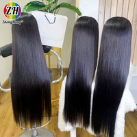 Vendor Grosir Rambut Vietnam India Mentah, Ekstensi Rambut Manusia Remy Double Drawn, Bundel Rambut Virgin dengan Kutikula Tertata Rapi