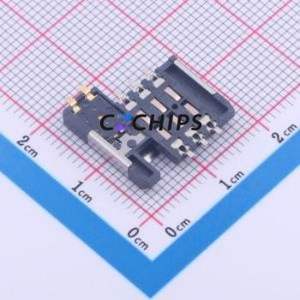 CCM03-3754LFTR102 SIM Card Connector SMD Connector ( Card Connection Type: Plug-In Type )( Body Max Height: 3.5mm ) - Product Image 2