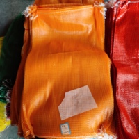 Zware, ademende verpakkingsnetzakken op maat, 10kg, 25kg, 50kg PP Leno-mesh zakken voor uien, aardappelen, groenten, fruit, sinaasappels, citroenen