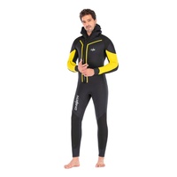 DIVESTAR Grosir Kustom Laris Manis Wetsuit Selam Semi Kering Anti Air 7mm Neoprena Dengan Ritsleting Depan