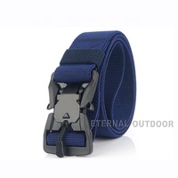 Ceinture tactique en nylon à boucle magnétique décontractée en alliage à dégagement rapide