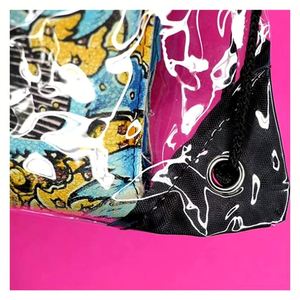 Custom Embossing Nylon <b>Drawstring</b> Tote <b>Bags</b> for Bachelorette Party Favors and Promotions - Product Image 3