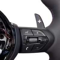 Pour BMW F01 F10 F20 F30 E90 E70 E87 E92 F25 F15 M3 M5 F36 F34 F32 X4 X6 F48 F31 F32 avec volant sport Piano Black M