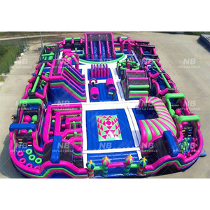Custom Factory <b>Inflatable</b> Space Theme Park <b>Games</b> Obstacle Course Large Trampoline Park <b>Inflatable</b> Trampoline Park Custom Factory - Product Image 6