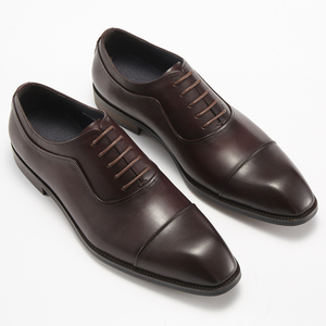 Nuevos Zapatos Oxford de Cuero Vacuno Genuino para Hombre, Hechos a Mano, Transpirables, Antiolor, Mocasines con Puntera Suave, Estilo Gommino - Product Image 2