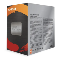 Processeur de bureau AMD R5 4500 six cœurs avec mémoire DDR4, socket AM4