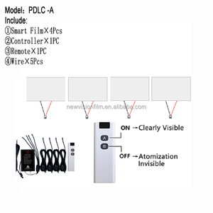 Película Inteligente Transparente conmutable por Control Remoto, Película PDLC en Rollo, Película Inteligente para Ventanas de Automóviles para Privacidad - Product Image 6