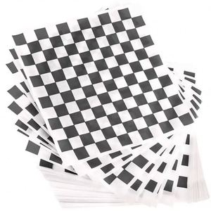 Papier d'emballage alimentaire en gros, design et taille personnalisés, revêtement PE, pour sandwichs, burgers, rouleaux de viande, pain - Product Image 1