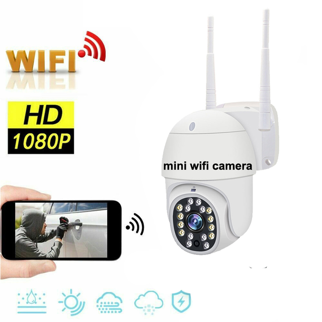 Yoosee 1080P Mini Surveillance & IP Camera Wifi Outdoor Dome Security CCTV Camera Wireless Colorful in Night Wifi Camera