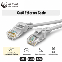 Vellygood CAT6 kabel Patch Ethernet 0.5m UTP RJ45 8 konduktor