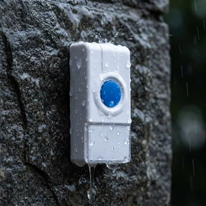 <span class=keywords><strong>Campanello</strong></span> Wireless LUCKARM D002B a Batteria <span class=keywords><strong>con</strong></span> <span class=keywords><strong>Telecomando</strong></span>, in ABS, Facile Installazione per Uso Alberghiero - Product Image 5