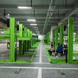 Vente en gros usine, sur mesure, empileur de voitures hydraulique à deux poteaux, plateforme à double niveau, <span class=keywords><strong>pour</strong></span> <span class=keywords><strong>garage</strong></span> domestique et commercial - Product Image 2