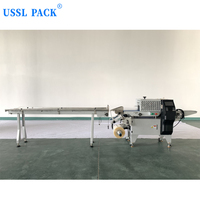 Ligne d'emballage horizontale haute vitesse SZ3000 pour aliments, snacks, biscuits et produits de consommation quotidienne – Machine d'emballage de type oreiller entièrement automatique