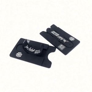 Best Selling <b>Smart</b> Phone Holder Silicone Card <b>Wallet</b> Phone Stand With Customized Logo - Product Image 1