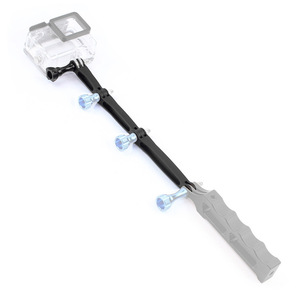 Soporte de Extensión de Casco de Aluminio CNC para Cámaras Deportivas <span class=keywords><strong>GoPro</strong></span> <span class=keywords><strong>Max</strong></span> Hero 8 YI SJcam EKEN, Adaptador de Soporte de Conexión para Fotografía - Product Image 4