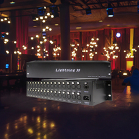 Contrôleur de gradation LED professionnel DMX512 ArtNet de qualité supérieure en métal, 4/12/20/30 ports, 4 canaux