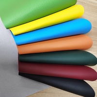 Simili cuir PVC gaufré imprimé, résistant aux rayures, élastique, avec support tricoté, ignifuge, pour housses de siège auto et revêtements.