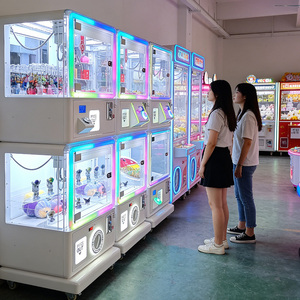 Mini Máquina de Garras para Llaveros, Máquina Expendedora de Cápsulas de Juguetes con Aceptador de Billetes - Product Image 1