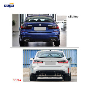 GUGO 2020-2022 pour <span class=keywords><strong>BMW</strong></span> Série 3 G20/G28 Bodykit Pare-chocs avant et arrière Mise à niveau vers le modèle <span class=keywords><strong>2023</strong></span> <span class=keywords><strong>M3</strong></span> Plastique de bonne qualité - Product Image 3