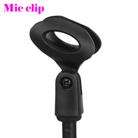 Support de téléphone portable en plastique pour table de bureau, support télescopique pour selfie en direct avec clip pour micro, prix bas, vente en gros