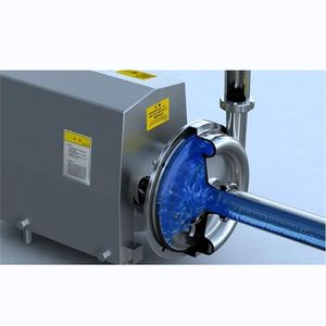 Cấp thực phẩm lỏng chuyển Tri kẹp mở impellerand động cơ 304 thép không gỉ nước vệ sinh Ly Tâm Bơm - Product Image 6