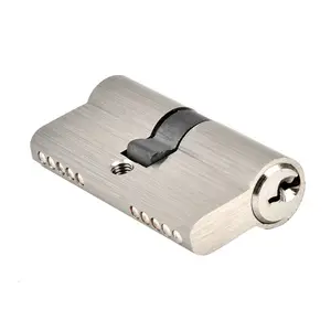 Anti-Theft Copper Dual Open Lock Cylinder Wooden Door Lock Cylinder with Resistance Powder Metallurgy Material