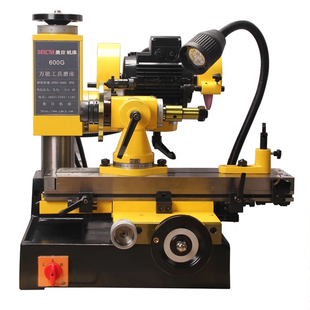 MRCM MR-600G Universal Grinder with R-Type Cutter Knife Tool Grinding Machine Featuring Core Motor Component
