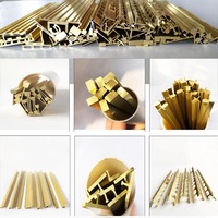 Profilé d'angle en laiton pour escalier, fabricant spécialisé, bande de finition en céramique et cuivre sur mesure pour carrelage de salon