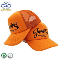Gorra de Béisbol de Cinco Paneles de Espuma y Malla, Económica, Fabricada por OEM/ODM, con Logotipo Personalizado para Eventos y Juegos Promocionales