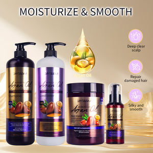 Juego de champú para el cuidado del cabello con aceite de argán <span class=keywords><strong>champu</strong></span> y acondicionador hidratante natural sin Sulfatos champú y acondicionador orgánico para el cabello - Product Image 2