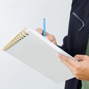 Organizador de lista de verificación sin fecha en espiral impreso con logotipo personalizado, lista de tareas, planificador diario, Bloc de notas con horario por hora - Product Image 5