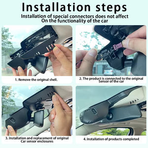 Registratore Video 4K Applicabile per BMW X3 M <span class=keywords><strong>IX3</strong></span> G01 Dashcam con Due Obiettivi DVR Anteriori e Posteriori GPS Plug and Play - Product Image 3