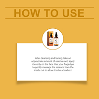 Sérum éclaircissant à la vitamine C, texture hydratante et rafraîchissante pour un soin du visage quotidien lissant et éclatant