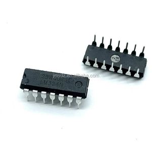 Circuit intégré amplificateur opérationnel quadruple à alimentation unique DIP LM324N LM324 LM324DR - Product Image 2
