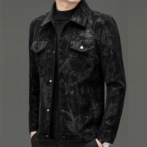 Chaqueta Nueva 2025 para Hombre, Chaqueta de Primavera y Otoño, Abrigo Cálido, Estilo Vaquero Juvenil, Cómoda, Transpirable, Resistente al Viento, a la Moda - Product Image 4