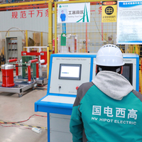 Generator Arus Impuls HV HIPOT GDCL-10kA 10kA Penyearah Setengah Gelombang Peralatan Listrik Baja Tahan Karat Arus Impuls