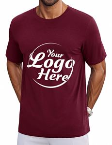Camiseta básica de manga corta de algodón ligero para hombre, ropa deportiva transpirable de secado rápido para entrenamiento, diseño estampado suave y holgado - Product Image 2