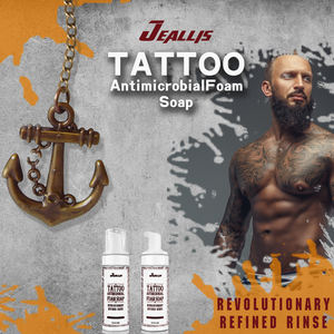 OEM Tattoo Tiefen reinigung Aufhellung Benutzer definierte Nachsorge Schaum Seife Tattoo Nachsorge Feuchtigkeit seife - Product Image 4