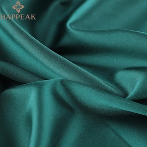 HAPPEAK Vente Chaude <span class=keywords><strong>Pas</strong></span> <span class=keywords><strong>Cher</strong></span> Soie Polyester <span class=keywords><strong>Satin</strong></span> <span class=keywords><strong>Tissu</strong></span> 95gsm Haute Stretch Lisse Charmeuse Soie <span class=keywords><strong>Satin</strong></span> <span class=keywords><strong>Tissu</strong></span> Pour Robe - Product Image 2